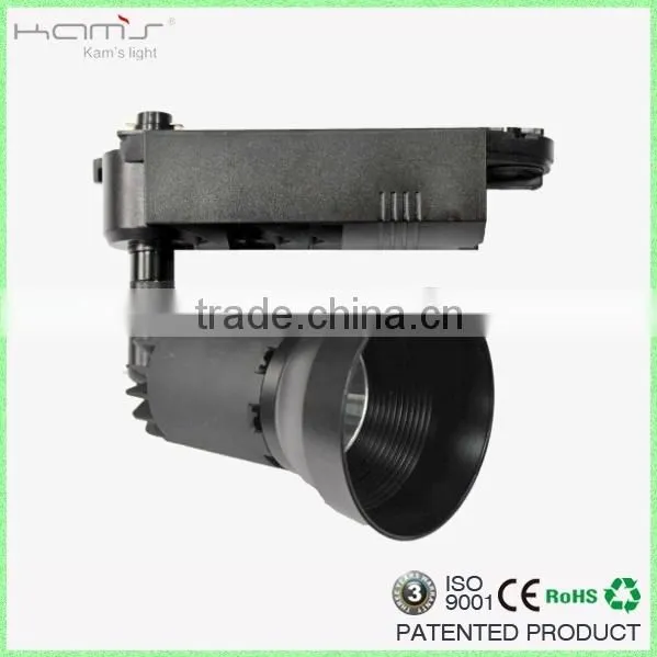 Single Phase 2 Wire Dimmable 8W 10W 12W 15W 20W Cob Led Tracklight for Korea photo-5