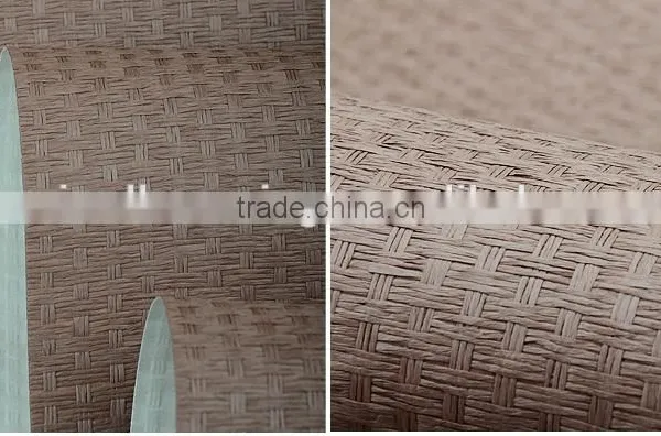 Real Textured Grasscloth Wallpaper photo-2