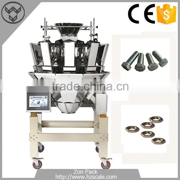 10-500g Hardware 10 Heads Multihead Weigher Screw Weighing Scale photo-2