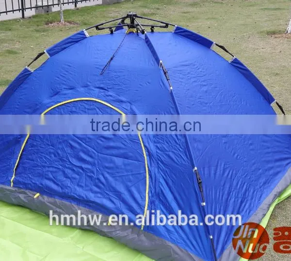 3-4 Person Fiberglass Pole Outdoor Camping Tent photo-3