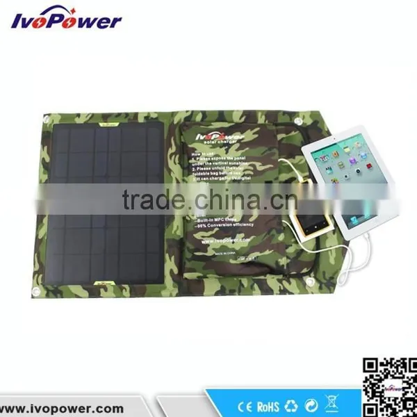 12 Months Warranty High Efficiency 15W Solar Panel Charger For Outdoor Activities photo-3