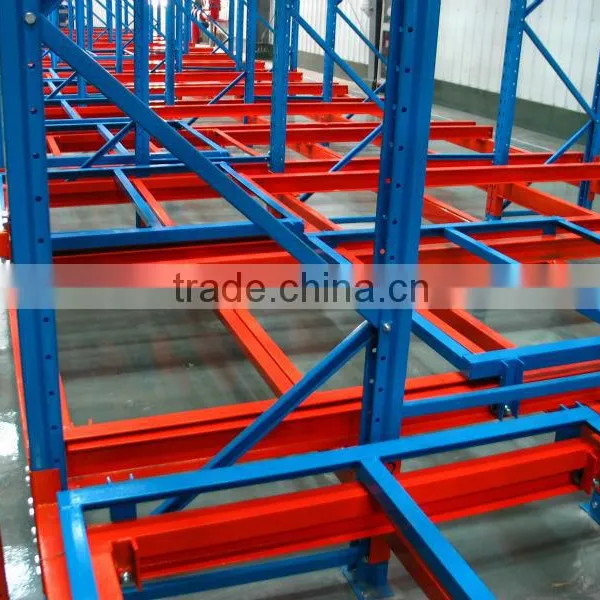 China Made Heavy Duty Warehouse Storage Pallet Push Back Racking