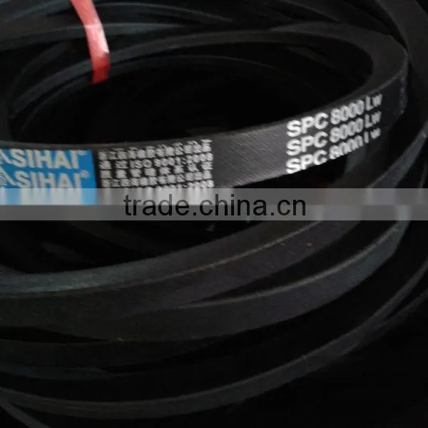 Wedge Wrapped Narrow v Belts for Treadmill