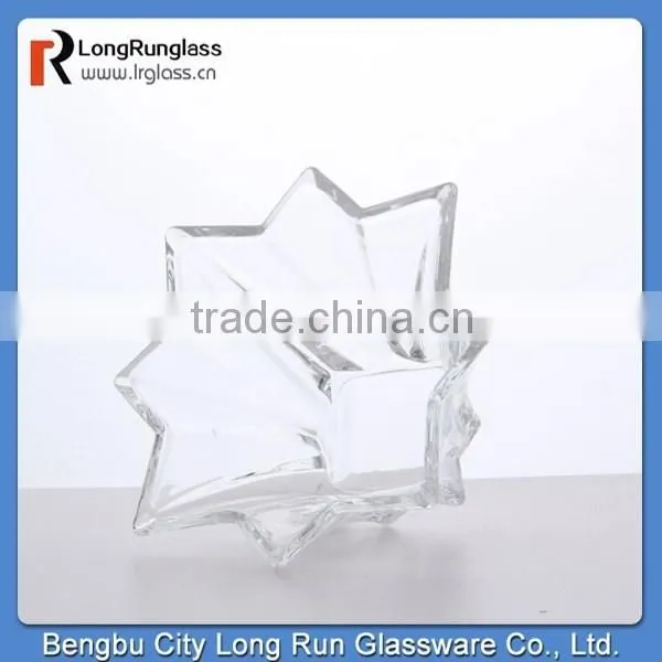 Longrun Hot New Products for 2015 195g High White Glass Material Glass Fruit Plate Wholesale Price photo-2