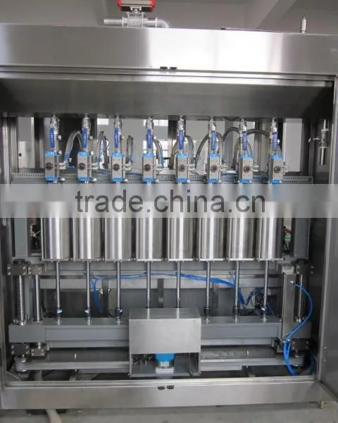 Automatic Flat Bottled Hydraulic Oil Filling Machine With Servo Motor photo-5