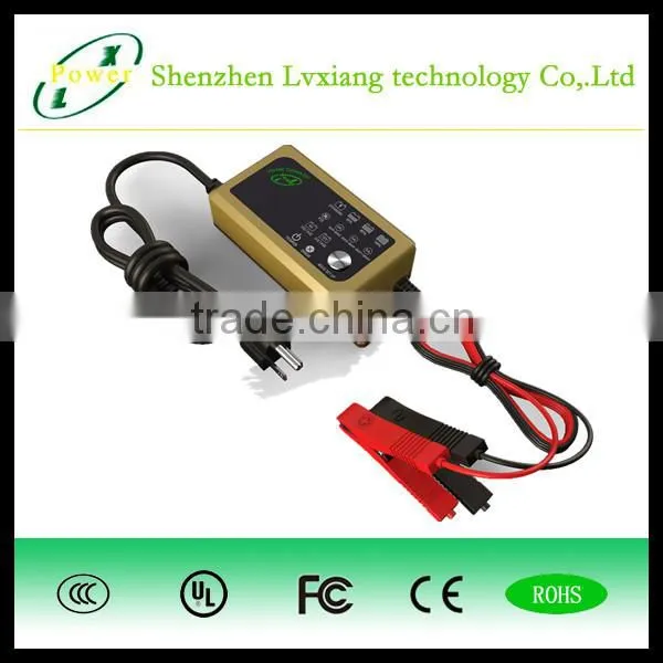 6V 12V 2A 4A 6A intelligent automatic lead acid battery charger