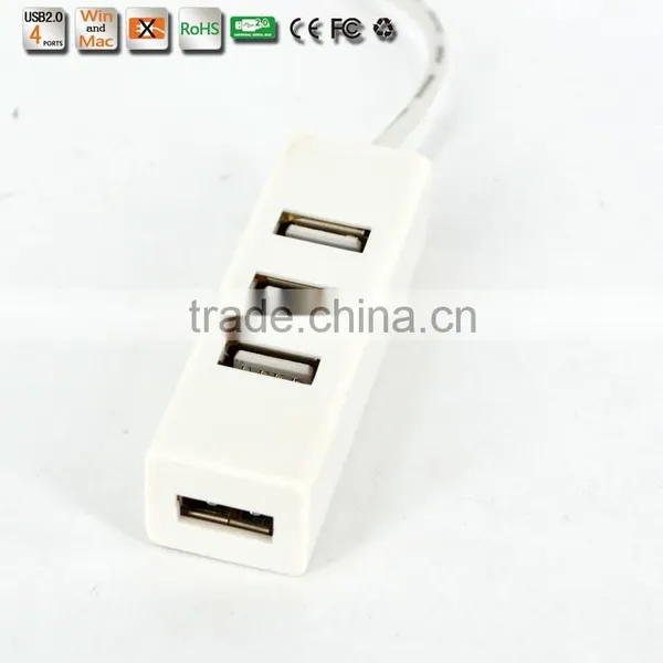 Wholesale Usb Por Hub, 4 Port 2.0 Usb Hub for PC and Laptop photo-3