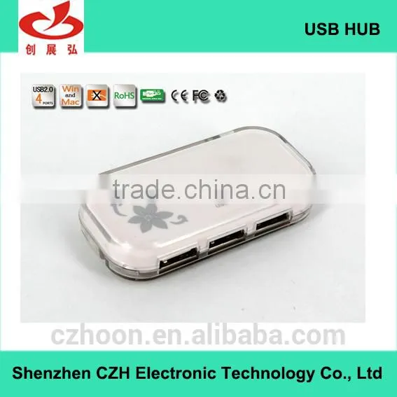 Colorful Usb Por Hub, Plastic Casing 4 Port Usb 2.0 Hub photo-3