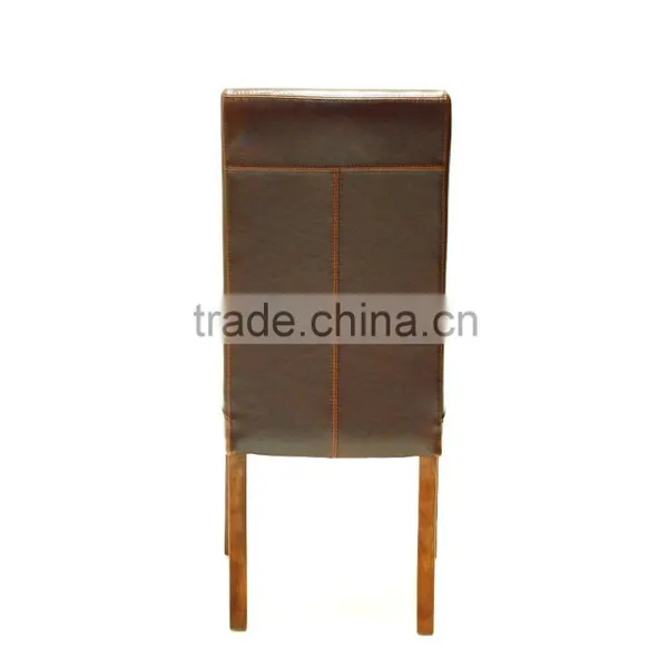 Hot Selling Classic Square Back Dining Oak Wood Modern Lounge Chair photo-3