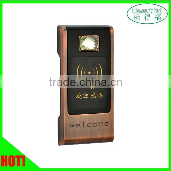 2015 hot sell smart design hotel nfc door lock