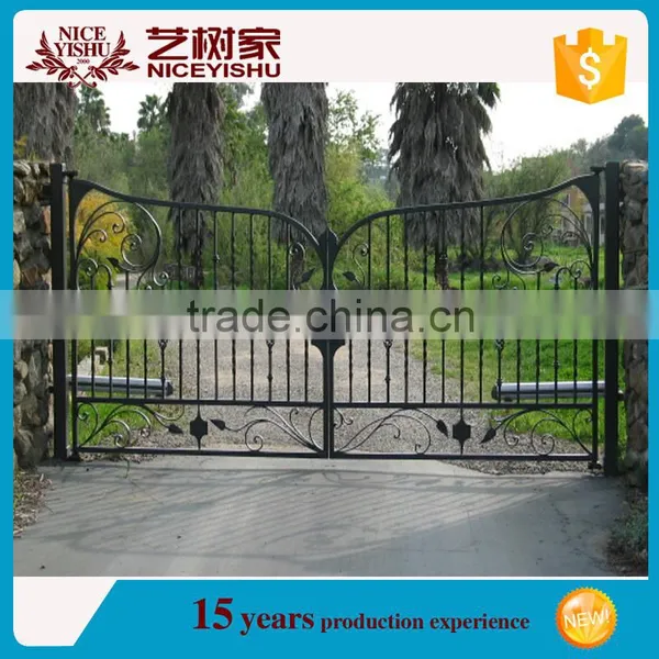 Models of Gates and Iron Fence ,wrought Iron Driveway Gate photo-6