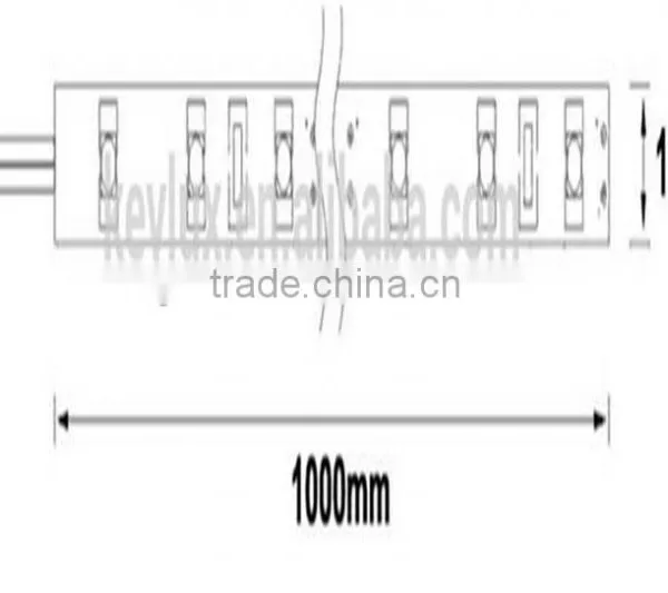 24Watts Non-Waterproof IP2 SMD2835 12mm Width Led Strip Rigid photo-2