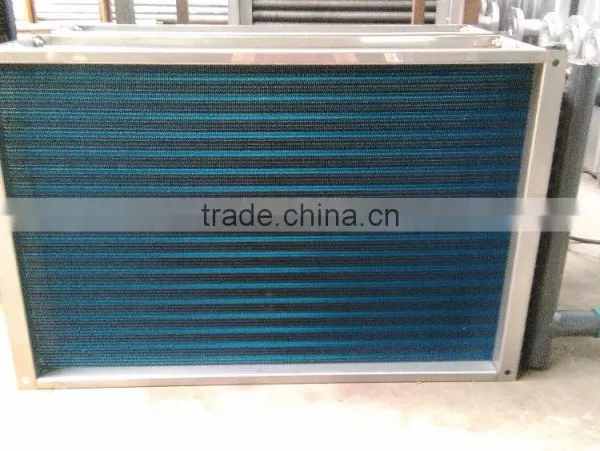 Red Copper Tube Aluminum Fin Heat Exchanger photo-2
