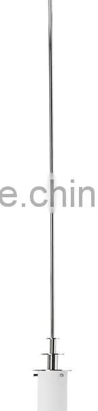 2015 simple round brushed nickel steel ceiling pendant light for room or hotel