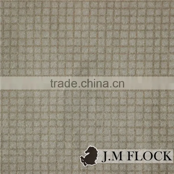 Nylon Textile and Fabric Design Printed Flock Fabric for Furniture Flock photo-3