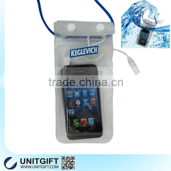 2015 Top Pvc Waterproof Mobile Pouch With Neck Strap, Armband and Eaphone for Outdoor Sports photo-5