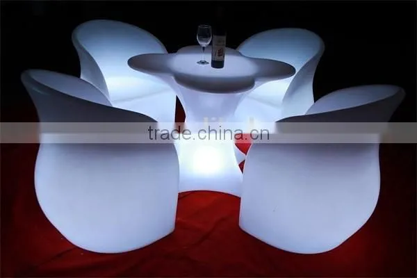 Multi Color Changeable Plastic Led Sofa With Remote Control photo-3