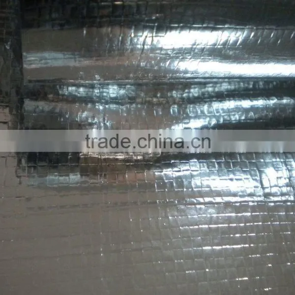 Double Side Aluminum Foil Woven Scrim Fabric Construction Material Hangzhou Factory photo-3