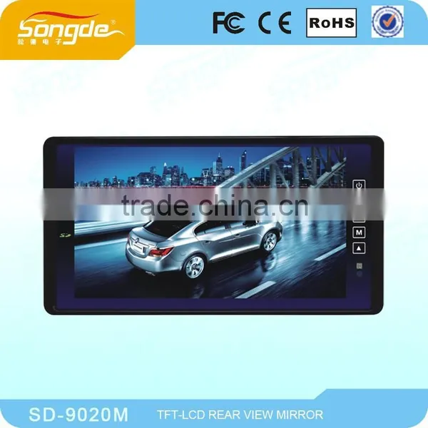 9" Inch Car RearView Mirror Monitor photo-3