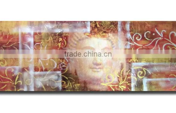 Modern Group Buddha Painting on Canvas photo-3