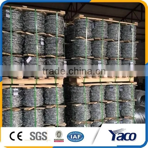 Beautiful Surface Treatment 1.57mm Hi-tensile Barbed Wire Price photo-2