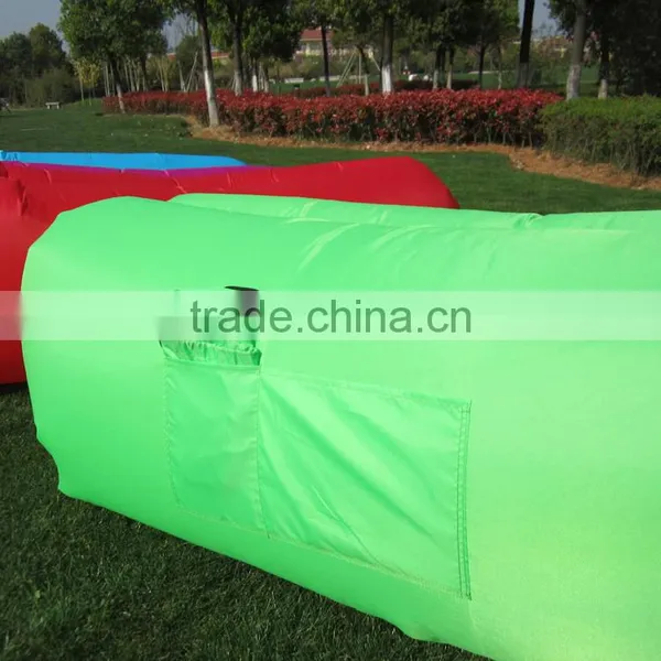 Family Tent Fast Inflatable Sofa Air Bed/Lazy Lounger, Hottest Products Nylon Ripstop Hangout Lounge Bag photo-2