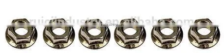 M8 COPPER FLASHED EXHAUST MANIFOLD LOCKING NUT photo-2