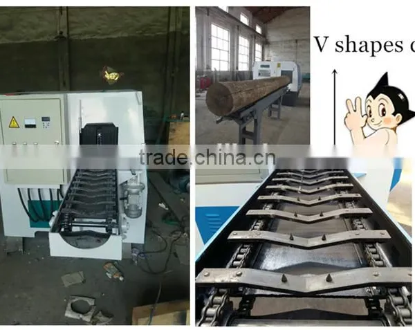 Neweek Woodworking Round Wood Sawing Log Multi Blade Saw Machine photo-5