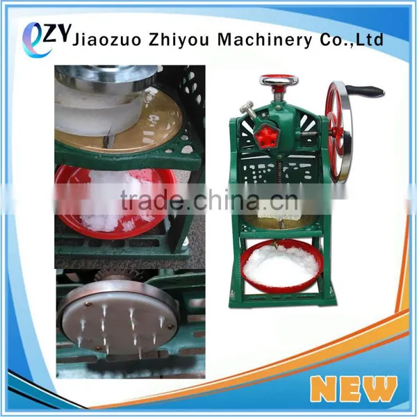 2016 Hot Sale Manual Ice Crusher/ice Crushing Machine/ice Shaver for Small House(email:millie@jzzhiyou.com) photo-3