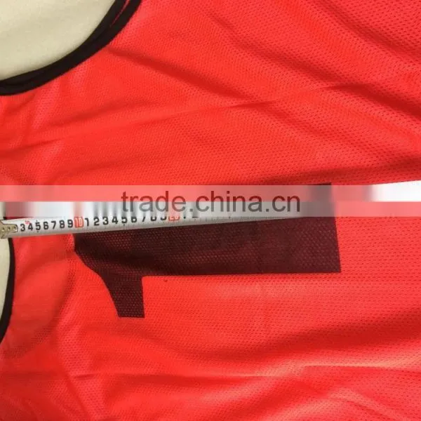 Mesh Scrimmage Team Practice Vests Pinnies Jerseys for Children Youth Sports Basketball, Soccer, Football, Volleyball photo-6