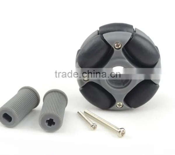 NYLON Plastic Conveyor Omni Skate Wheel 48mm Compatible Omni Wheels photo-2