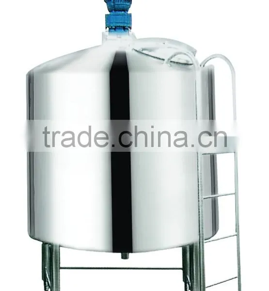Stainless Steel Storage Tank With Electrinical Machine and Manhole and Leg photo-3