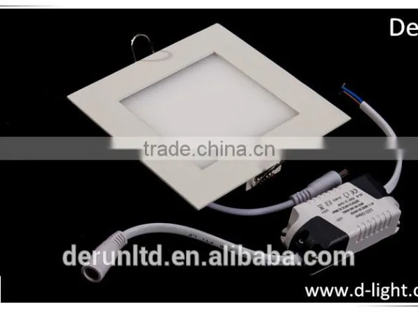 Recessed Mini Round Square Led Panel Light With Radiator 3/4/6/9/12/15/18/24w photo-3