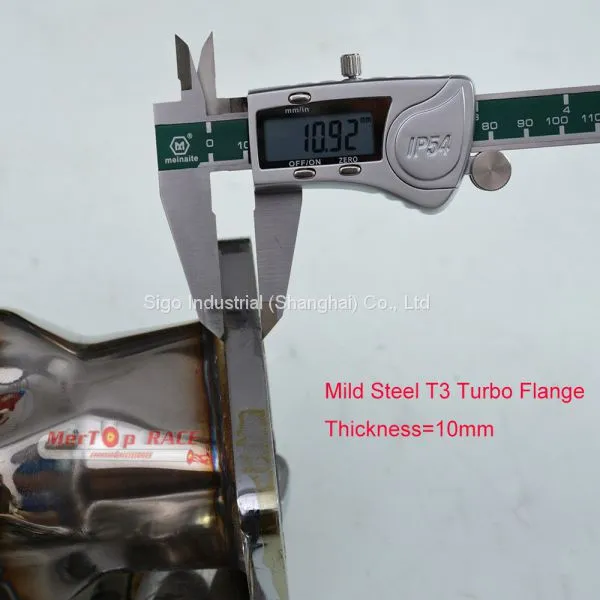 Mertop Race T3 FLANGE 38mm OD COLLETTORE DI SCARICO MANIFOLD FOR LANCIA DELTA INTEGRALE 2.0 16V Fiat Coupe photo-5