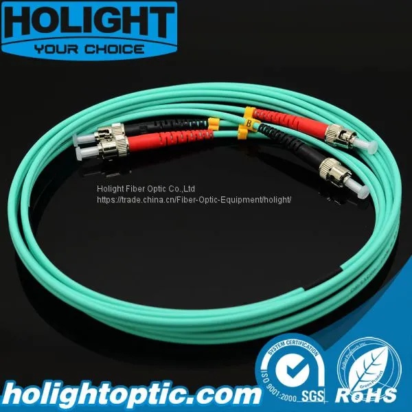 Fiber Optical Patch Cord St to St Duplex Om3 photo-4