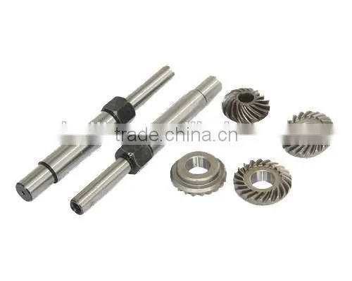 Carbon Steel Gear With Shafts ,China High Quality Special Customized Steel Gear With Shaft, Shaft With Gears photo-2