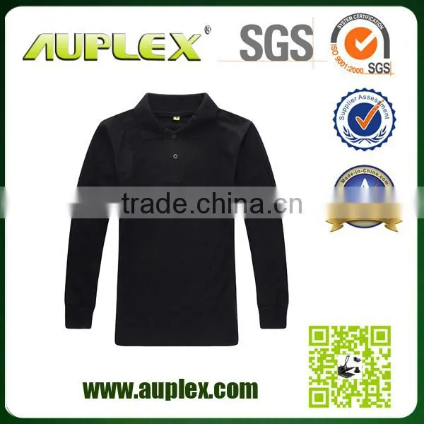 Pique Lapel Sublimationt Blank Organic Cotton Latest Formal White Shirt Designs for Men photo-4