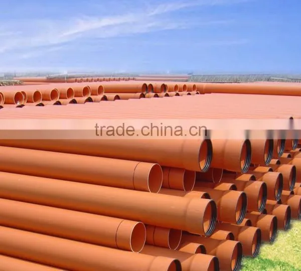 Vergin Raw Material PVC Cable Protection Pipe photo-3