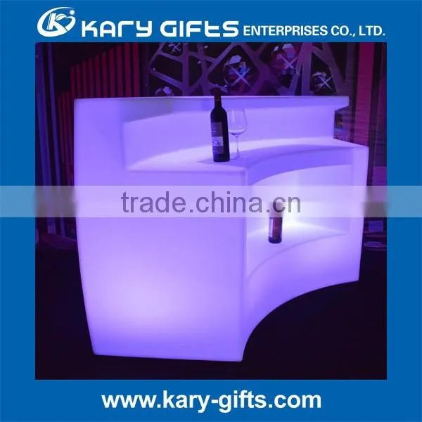 Light up Illumination Counter Table Glowing Bar Led Table With Remote photo-3
