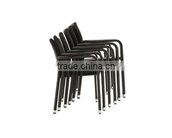 2017 Trade Assurance Outdoor Cheap Ergonomic Synthetic Rattan Aluminium Simple Design Armchairs on Sale photo-2