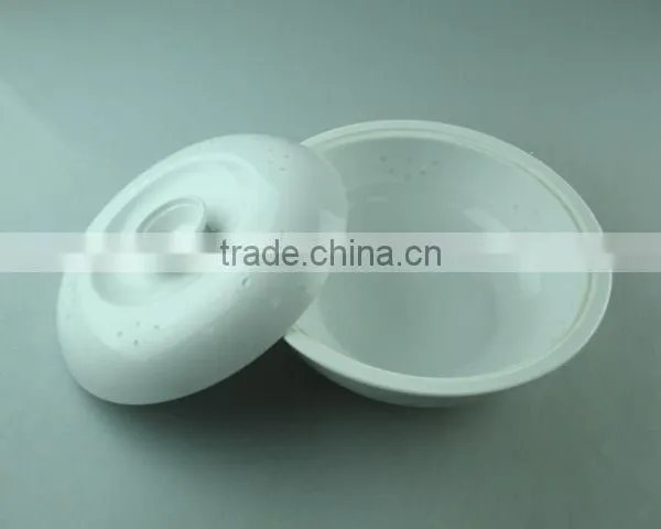 Stocklot White Ceramic Soup Tureen/dinnerware With Cover in Cheap Price photo-2