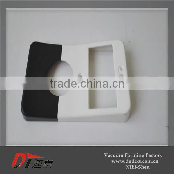 Custom Black and White Plastic Outline Vacuum Forming Part photo-6
