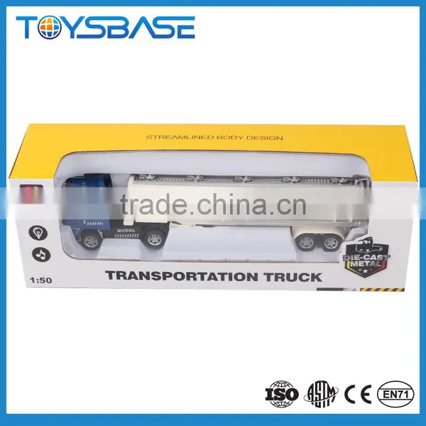 Customized Logo OEM Designed Alloy Die Cast Models Toy Tanker Truck Diecast Model Car 1 18 photo-6