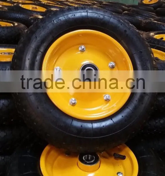 Air Wheel 3.50-8 Pneumatic Rubber Wheel Air Wheel 2PR photo-2