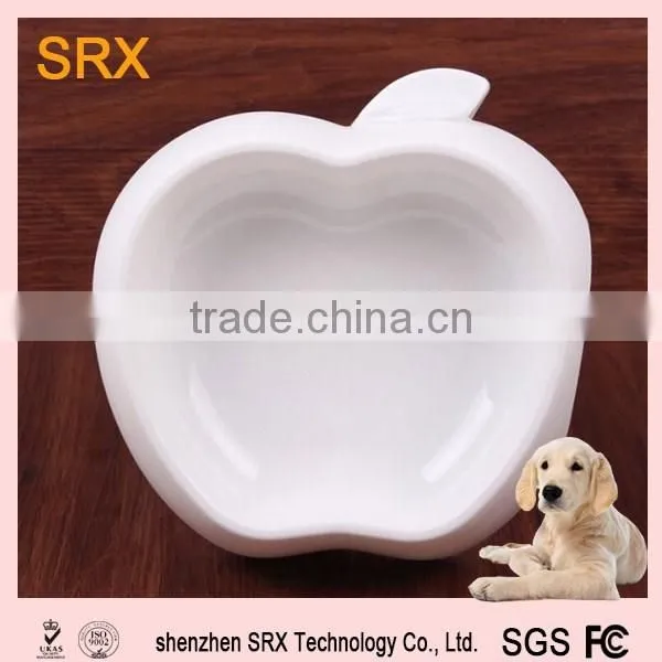 Custom Made High Quality Apple Shape Plastic Pet Bowl Wholesale Pet Slow Feed Dog Bowl Wholesale photo-2