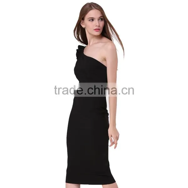 Summer off Shoulder Women Sexy Night Dress 2017 photo-3