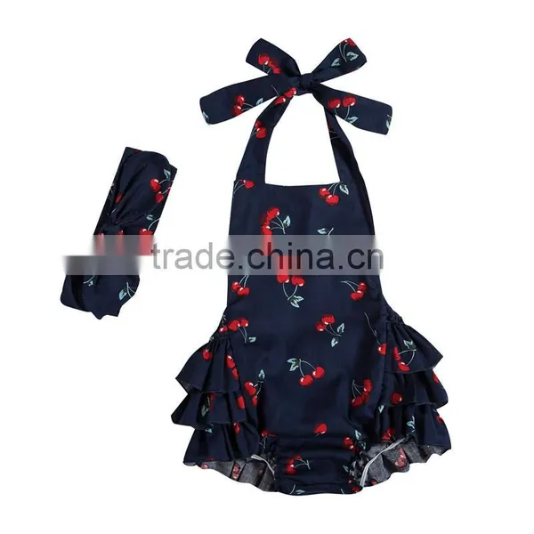 2017 High Quality Popular Selling Bubble Romper,100% Cotton Bubble Romper for Baby Girls photo-4