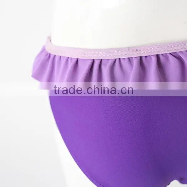 Girls Fashion Swimwear Puple Bikini photo-2