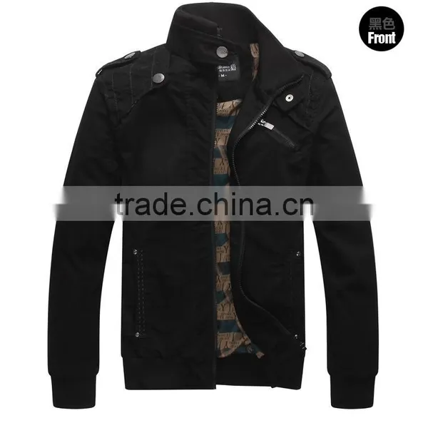 Customize Fashion Man Coat, High Quality 100%Cotton Men Winter Jacket photo-4