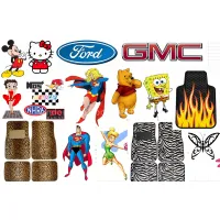 Car Floor Mat 100 Design for More Than 1000 Vehicle Model With Vinyl Anti-skid or TPR Backing